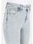 Skinny Fit Kadın İndigo Jean Pantolon 5