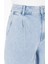 Barrel Fit Kadın İndigo Jean Pantolon 5