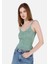 Slim Fit Kadın Yeşil Kazak 1