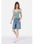 Slim Fit Kadın Yeşil Kazak 3