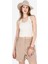 Slim Fit Kadın Ekru Kazak 1