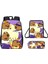 Kapi Bara Karikatür Öğrenci Okul Çantası Omuz Çantası Crossbody Çanta Kalem Çantası (Yurt Dışından) 1
