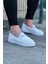 Wagoon WG060 Beyaz Triko Babet Erkek Casual Ayakkabı 4