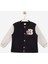 Unısex Kombinli Siyah Kolej Ceketi - Kız Erkek Çocuk Giyim 1