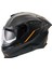 Y.100R React Mat Siyah-Turuncu Kask Xl 1