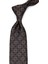 Kahverengi Motif Desen Mendilli Klasik Kravat KK12951 1