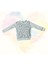 Beyaz Yıldızlı Bebek Sweatshirt 1