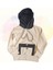 Lacivert&krem Kapüşonlu Sweatshirt 1