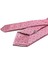 Pembe Motif Desen Mendilli Klasik Kravat KK12837 3