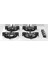 8451 Beyaz Cam Ankastre Ocak 2