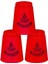 Speed Cup Stacks Kırmızı - Lisanslı Bardak Denge Oyunu - Bardak Oyunu - Hızlı Bardaklar 2