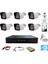 6 Dış Kameralı 2 Mp 1080P 3.6 mm Geniş Açılı 320 GB Harddisk Dahil Ahd Güvenlik Kamera Seti - ST-26320 1