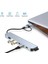 Alüminyum 7in1 USB Hub Usb/type-C To USB 3.0 Tak Çalıştır 100W Pd Şarj MacBook Air/pro Uyumlu 2
