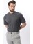 Füme Dokulu Çizgi Tasarım Bisiklet Yaka Erkek T-Shirt E7122 2