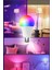 Rgb Modlu Uzaktan Kumandalı LED Ampul Gece Işığı Oyuncu Odaları Için Uygun Ambiyans Ampul 1