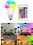 Rgb Modlu Uzaktan Kumandalı LED Ampul Gece Işığı Oyuncu Odaları Için Uygun Ambiyans Ampul 4