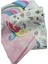 Tek Kişilik (Outlet) Kapitoneli Nevresim Takımı Unicorn Pembe - Çok Amaçlı Set 1