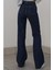 Camelia Gold Ikon 90's Koyu Mavi Lacivert Yüksek Bel Palazzo Salaş Jean Pantolon 4