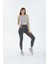 Açık Gri Yüksek Bel Toparlayıcı Dar Paça Skinny Power Likralı Kot Pantalon 3
