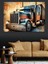 Eski Model Tır Dekoratif Kanvas - Mdf Ahşap Tablo 4