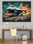 Jet Uçağı Dekoratif Kanvas - Mdf Ahşap Tablo 4