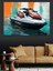 Jet Ski Tasarımı Dekoratif Kanvas - Mdf Ahşap Tablo 3