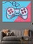 Gamer Temalı Dekoratif Kanvas - Mdf Ahşap Tablo 2