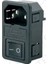 C14 Power Soket Erkek Anahtarlı+Fuseli Kulaksız Ul (IC-214A-S) (4172) 1