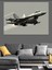 Askeri Jet Uçağı Dekoratif Kanvas - Mdf Ahşap Tablo 3