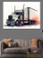 Tır Yolculuğu Dekoratif Kanvas - Mdf Ahşap Tablo 1