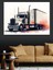 Tır Yolculuğu Dekoratif Kanvas - Mdf Ahşap Tablo 4