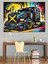 Parlak Tır Sanatı Dekoratif Kanvas - Mdf Ahşap Tablo 1