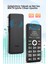 Wkey T100 Kamerasız Siyah-Kırmızı Asker/yaşlı Cep Telefonu Siyah 5