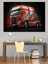 Kırmızı Tır Tasarımı Dekoratif Kanvas - Mdf Ahşap Tablo 4