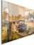 Exel Home Arabalar Cam Tablo - Klasik Arabalar - Yatay Motif 02-067 2