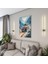 Exel Home Arabalar Cam Tablo - Karışık - Dikey Motif 01-056 4