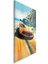 Exel Home Arabalar Cam Tablo - Karışık - Dikey Motif 01-036 2