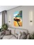 Exel Home Arabalar Cam Tablo - Karışık - Dikey Motif 01-036 4
