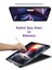 Apple iPad Air 11 M3 2025 Uyumlu Fuchsia Touch Pad Bluetooth Klavyeli Standlı Mıknatıslı Tablet Kılıfı 5