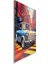 Exel Home Arabalar Cam Tablo - Karışık - Dikey Motif 01-048 2