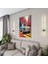 Exel Home Arabalar Cam Tablo - Karışık - Dikey Motif 01-048 4