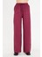 Leopar Desen Saten Pantolon 2