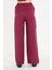 Leopar Desen Saten Pantolon 4
