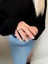 5 Taş Safir Zircon Gümüş Alyans 2