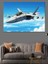 Jet Uçağı Dekoratif Kanvas - Mdf Ahşap Tablo 1