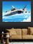 Jet Uçağı Dekoratif Kanvas - Mdf Ahşap Tablo 4