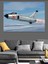 Jet Uçağı Dekoratif Kanvas - Mdf Ahşap Tablo 4