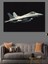 Savaş Jet Uçağı Dekoratif Kanvas - Mdf Ahşap Tablo 2
