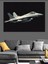 Savaş Jet Uçağı Dekoratif Kanvas - Mdf Ahşap Tablo 4