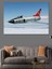 Askeri Jet Uçağı Dekoratif Kanvas - Mdf Ahşap Tablo 2